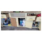 Contents of three cabinets