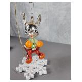 De Carlini Italian ornament rabbit ornament