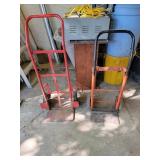 Two Hand Trucks/Dolly - 1 convertible