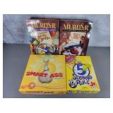 Murder Dinner party Games, Smart Ass&2nd Rule Game