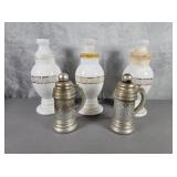 Wrisley bubble bath decanters, Avon after shave