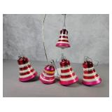 Shiny Bright bell ornaments