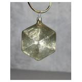 Russian heavy weight mercury vintage ornament