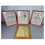 Needle point pictures