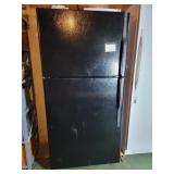 GE Upright refrigerator with top freezer