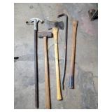Craftsman 8 lb sledge hammer, dbl bit axe