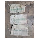 Vintage John Horn lumber co, nail aprons