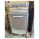 Kennedy two piece rolling machinist tool chest/box