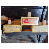 Vintage corks sizes 11, 12, extra large