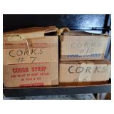 Vintage Corks sizes 6,7,10