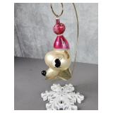 De Carlini Italian mercury dog ornament