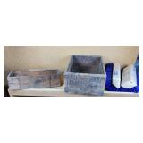 Howard Severance Co. wood crate, cheese box