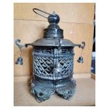 Oriental cast iron lantern/candle #1