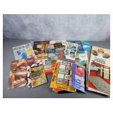 Vintage craft books, crochet, felt, and misc.