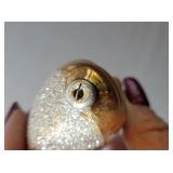 Vintage W German Crescent Man in Moon ornaments