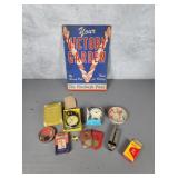 German cat & mouse games, pocket watches,