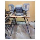 Craftman Bench grinder on homemade stand