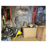 Electrical and plumbing corner cleanout