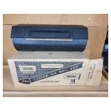 Wall mounted aluminum mail box by Fulton