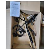 Black metal display tree 5 tier Assembly required