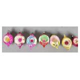 Vintage Poland Indent Ornaments