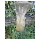 Concrete Birdbath with Squirrels 31" H - YARD ART