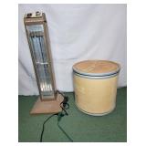 Fiber paper drum & room heater