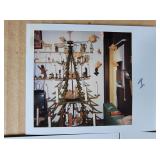 Pyramid Christmas Tree hand carved by Aloysius