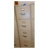 Hon 4 Drawer Metal Filing cabinet