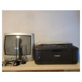 Sm Magnavox TV & Cannon Fax Scan Copier