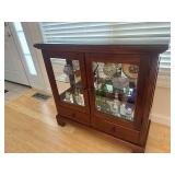 Glass front display ( contents not included )