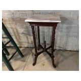 Marble top stand