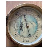 CLOCK AND BAROMETER