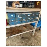 bolt bin and contents