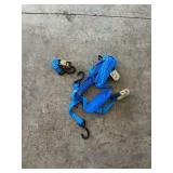 small blue straps