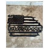 duramax sign ( steel )