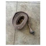tow strap with clevis