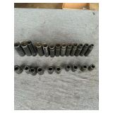 SNAP ON 3/8 - 1 1/4 IMPACT SOCKETS