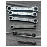 SNAP ON METRIC AND STD RATCHET WRENCH SETS