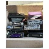 CB AND RADIO BOX LOT