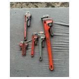 PIPE WRENCH LOT