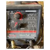 WELD PAC 100 MIG WELDER GAS REGULATOR INCLUDED