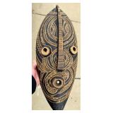 (2) VINTAGE TRIBAL ART MASK