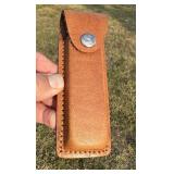 SHEFFIELD LOCK BLADE KNIFE & SHEATH