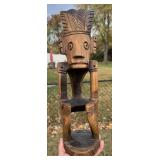 (3) TRIBAL ART CARVINGS