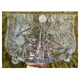 BEAUTIFUL CUT CRYSTAL CENTERPIECE BOWL, LARGE SIZE