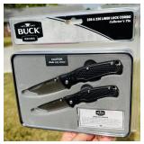 (2) BUCK KNIFE COLLECTOR SETS - MIP