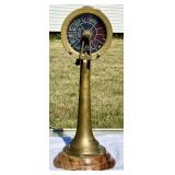 BRASS ENGINE ROOM TELEGRAPH SHIP THROTTLE