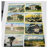 VINTAGE CALIFORNIA POSTCARDS circa 1940