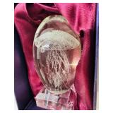 DEEP SEA JELLYFISH ART GLASS NIGHT LIGHT & BOX
